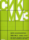 HAL LEONARD Shostakovich, Dmitri: Trio in e minor Op. 67 (violin, cello & piano)