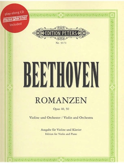 Beethoven, Ludwig van: Romances Op. 40 & 50 (violin & piano & CD)