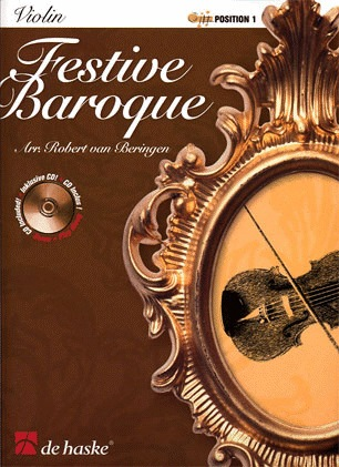 HAL LEONARD van Beringen, Robert: Festive Baroque (violin, Piano, CD)