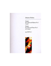 Brahms, Johannes: Viola Sonata Op.120 #1 in f minor (violin & piano)