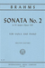 International Music Company Brahms, J.: Sonata Op.120, No.2 (viola, and piano)