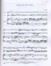 HAL LEONARD Bach, J.S. (Herrmann): Concerto in D minor, BWV1043 (2 violins, and piano)