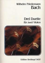 Bach, W.F.: 2 Duets (2 violins)