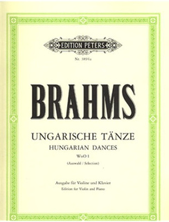 Brahms, Johannes (Klengel): 12 Hungarian Dances violin & piano)