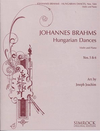 HAL LEONARD Brahms, Johannes (Joachim): Hungarian Dances #5 & 6 (violin & piano)