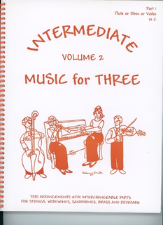 Last Resort Music Publishing Kelley, Daniel: Music for Three Intermediate Vol.2 (violin 1)