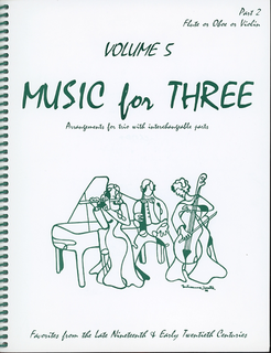 Last Resort Music Publishing Kelley, Daniel: Music for Three Vol.5 Late 19th-Early 20th Century (violin 2)