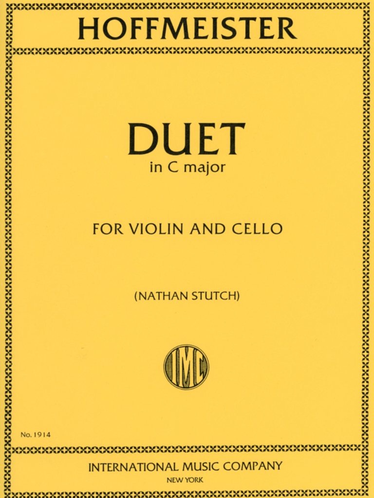 International Music Company Hoffmeister: Duet in C Major (Violin & Cello) IMC