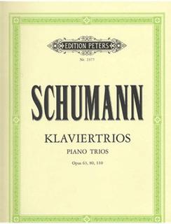 Schumann, R.: Piano Trios/Klaviertrios, Op.63, 80, and 110 (violin, cello, and piano)