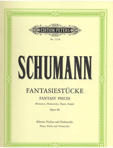 Schumann, Robert: Fantasy Pieces Op.88 (violin, cello, piano)