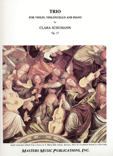 LudwigMasters Schumann, Clara: Piano Trio Op.17 (violin, cello, piano)