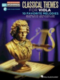 HAL LEONARD Classical Themes for Viola-10 Favorite Melodies (audio access to play-along track included)