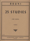 International Music Company Bruni (Schulz): 25 Studies (viola) IMC