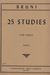 International Music Company Bruni (Schulz): 25 Studies (viola) IMC