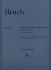 Bruch, M. (Weber, ed.): Romance in F Major, Op.85, urtext (viola & piano)