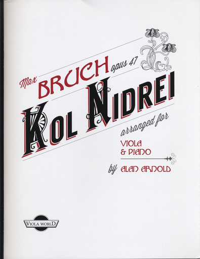 Bruch, Max (Arnold): Kol Nidrei (viola & piano)