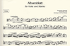 Busoni, Ferruccio: Albumblatt (viola & piano)