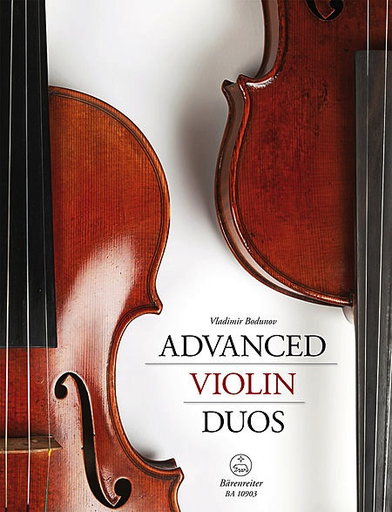 Barenreiter Bodunov, V.: Advanced Violin Duos (two violins) Barenreiter