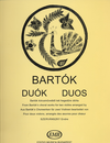 HAL LEONARD Bartok, B. (Szervanszky): Duos from Bartok's Choral Works (two violins)