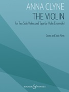 HAL LEONARD Clyne: The Violin (2 violin, tape/violin ensemble) Boosey & Hawkes