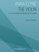 HAL LEONARD Clyne: The Violin (2 violin, tape/violin ensemble) Boosey & Hawkes