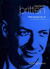 HAL LEONARD Britten, B.: Concerto, Op.15 (violin & piano)