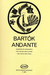 HAL LEONARD Bartok (Somfai): Andante (violin & piano)