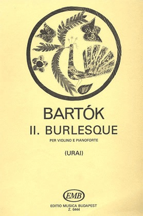 HAL LEONARD Bartok, Bela: Burlesque #2 (Violin & Piano)