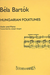 HAL LEONARD Bartok, B. (Szigeti): Hungarian FolkTunes (Violin and Piano)