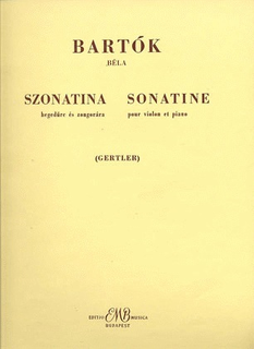 Bartok, Bela: Sonatina (violin & piano)