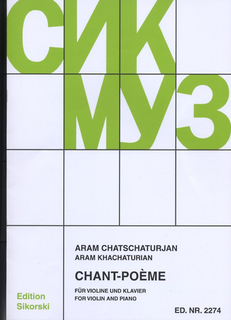 HAL LEONARD Khachaturian, Aram: Chant Poeme (violin & piano)