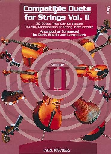 Carl Fischer Clark & Gazda: Compatible Duets for Strings, Volume 2 (2 violas) Carl Fischer