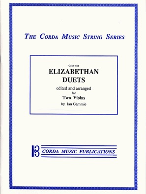 Elizabethan Duos: 13 Duets for 2 Violas