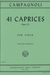 International Music Company Campagnoli, Bartolomeo: 41 Caprices Op.22 (viola) IMC
