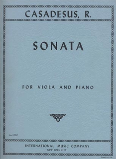 International Music Company Casadesus, Robert: Sonata Op.12 (viola & piano)