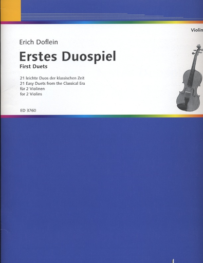 HAL LEONARD Doflein: First duets-21 Easy Duets from the Classical Era (2violins)