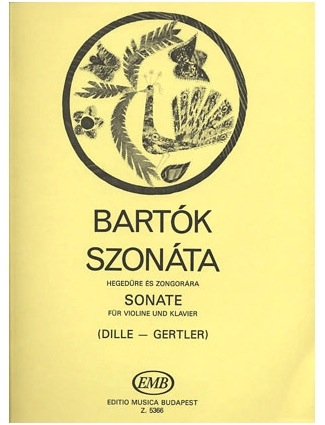 HAL LEONARD Bartok, Bela (Gertler/Dille): Sonata (violin & piano)