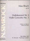 HAL LEONARD Bruch, M.: Concerto No. 3, Op.58 (violin & piano)