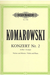 Komarowski, Anatoli: Violin Concerto No. 2 in A major (violin & piano)