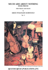 LudwigMasters Korngold, Erich Wolfgang: Much Ado About Nothing Op.11 (violin & piano)