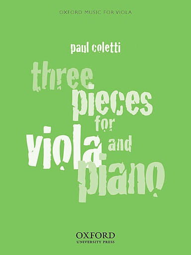 Coletti, P.: Three Pieces for Viola and Piano