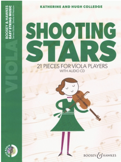 HAL LEONARD Colledge: Shooting Stars; 21 Pieces for Viola Players (viola, audio CD) BH