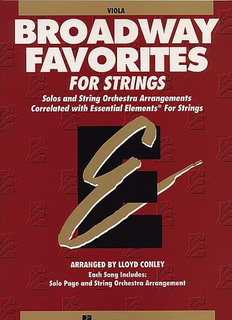 HAL LEONARD Conley, Lloyd: Broadway Favorites for Strings (viola)