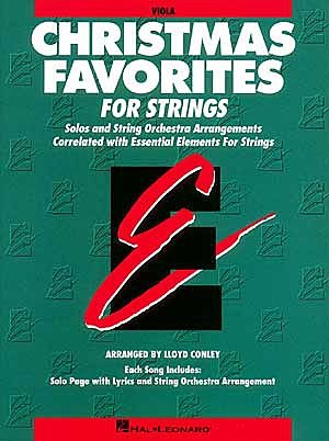 HAL LEONARD Conley, L.: Christmas Favorites for Strings (viola)