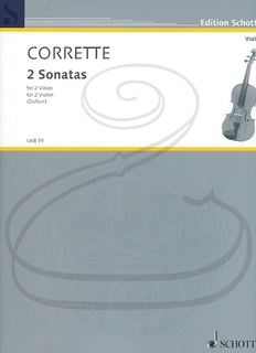 HAL LEONARD Corrette (Doflein): 2 Sonatas (2 violas) Schott