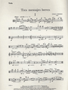 Carl Fischer Cordero, Roque: 3 Mensajes Breves (viola & piano)