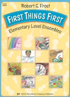 Frost, Robert: First Things First (2 violins)