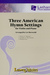 LudwigMasters Burswold, Lee (arr): Three Amerrican Hymn Settings for violin and piano