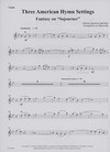 LudwigMasters Burswold, Lee (arr): Three Amerrican Hymn Settings for violin and piano