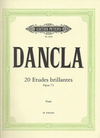 Dancla, Charles: 20 Etudes Brillantes Op.73 (viola)